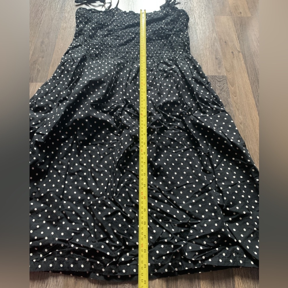 🇨🇦 H&M - Polka Dot Tie Shoulder Dress - Picture 8 of 12